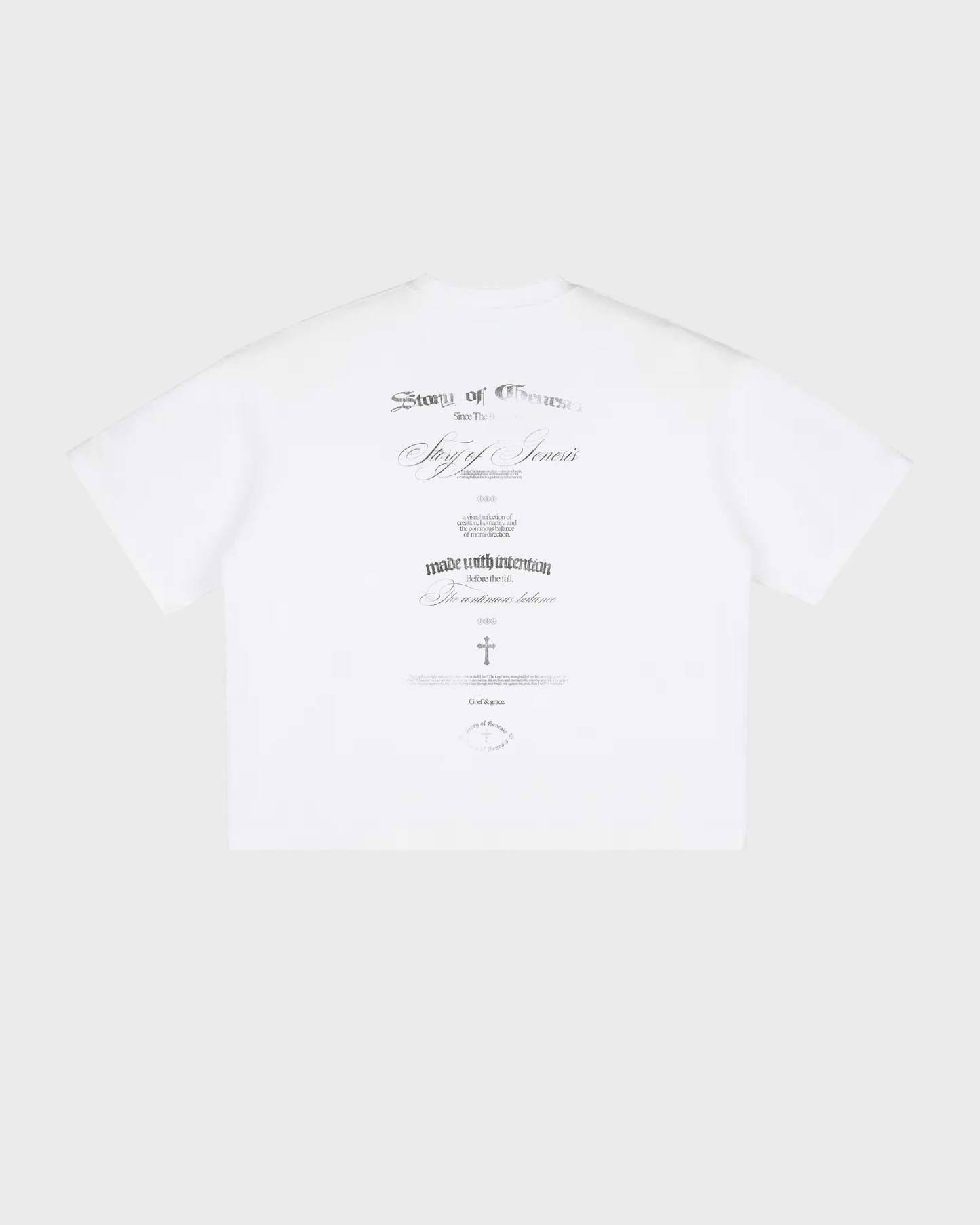 St. Genesis Script Tee