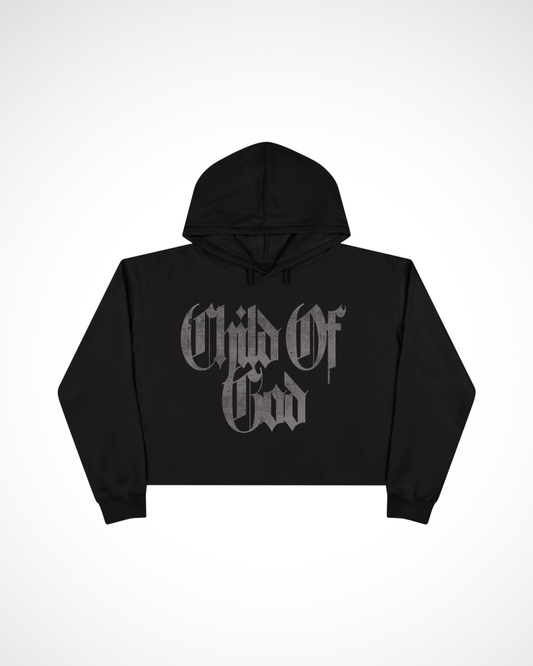 Child of God Cropped Hoodie