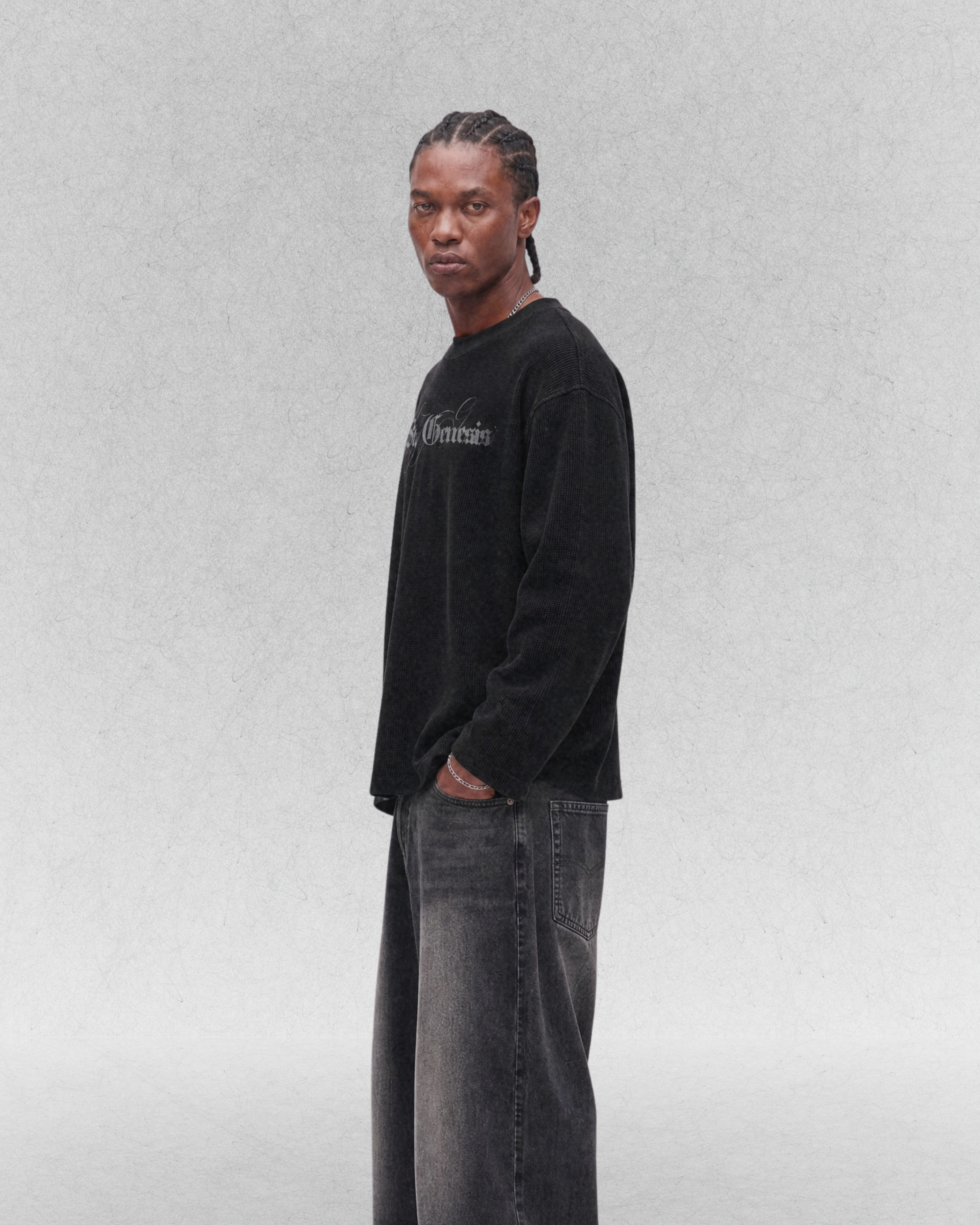 St. Genesis Vintage Waffle Longsleeve