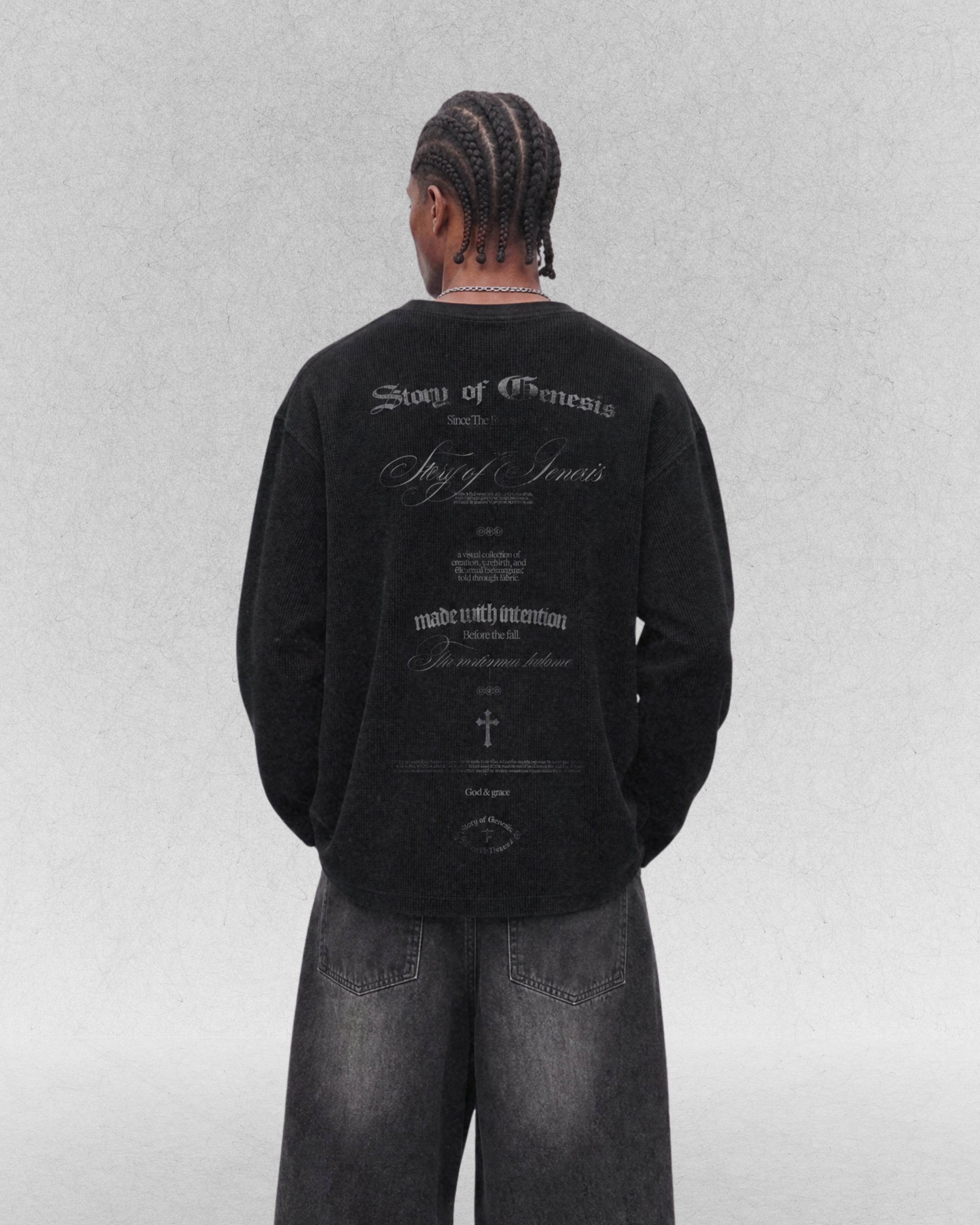 St. Genesis Vintage Waffle Longsleeve