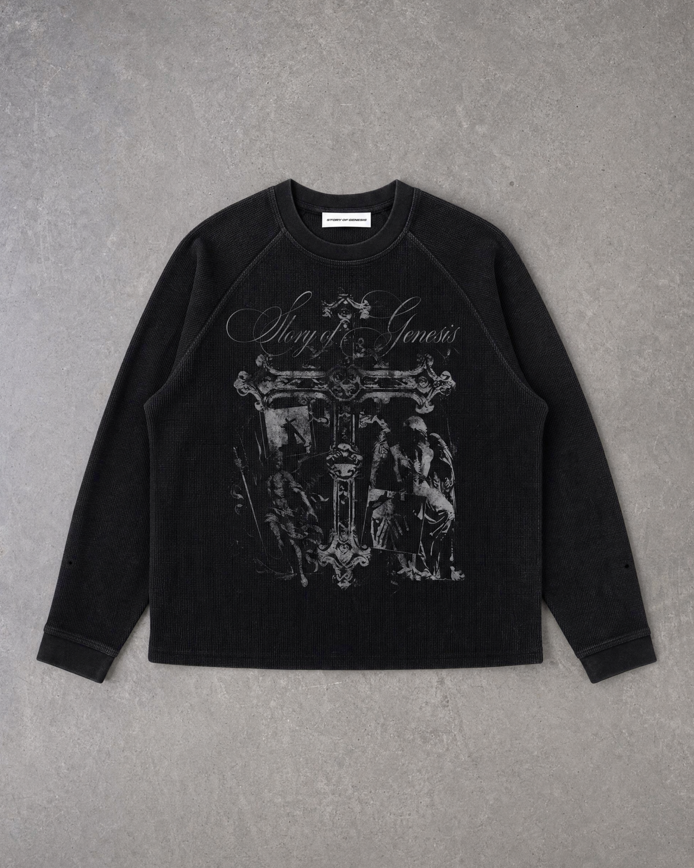 Ancient Cross Waffle Longsleeve