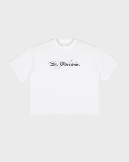 St. Genesis Script Tee