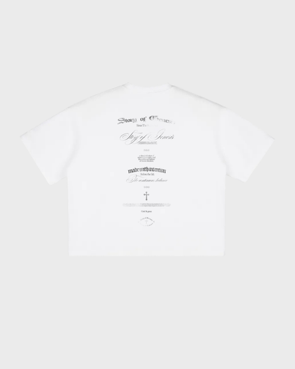 St. Genesis Script Tee