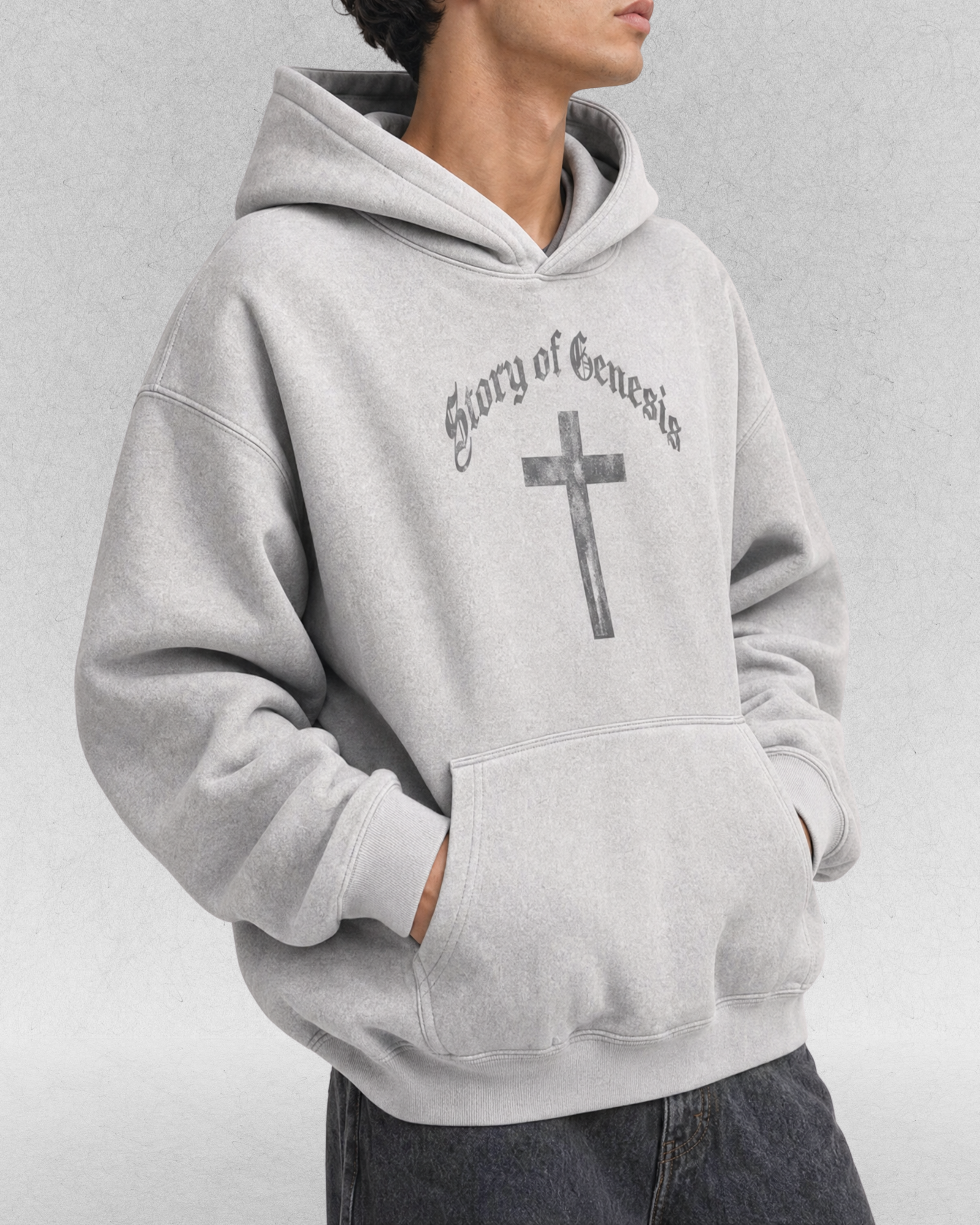 Story of Genesis Cross Hoodie
