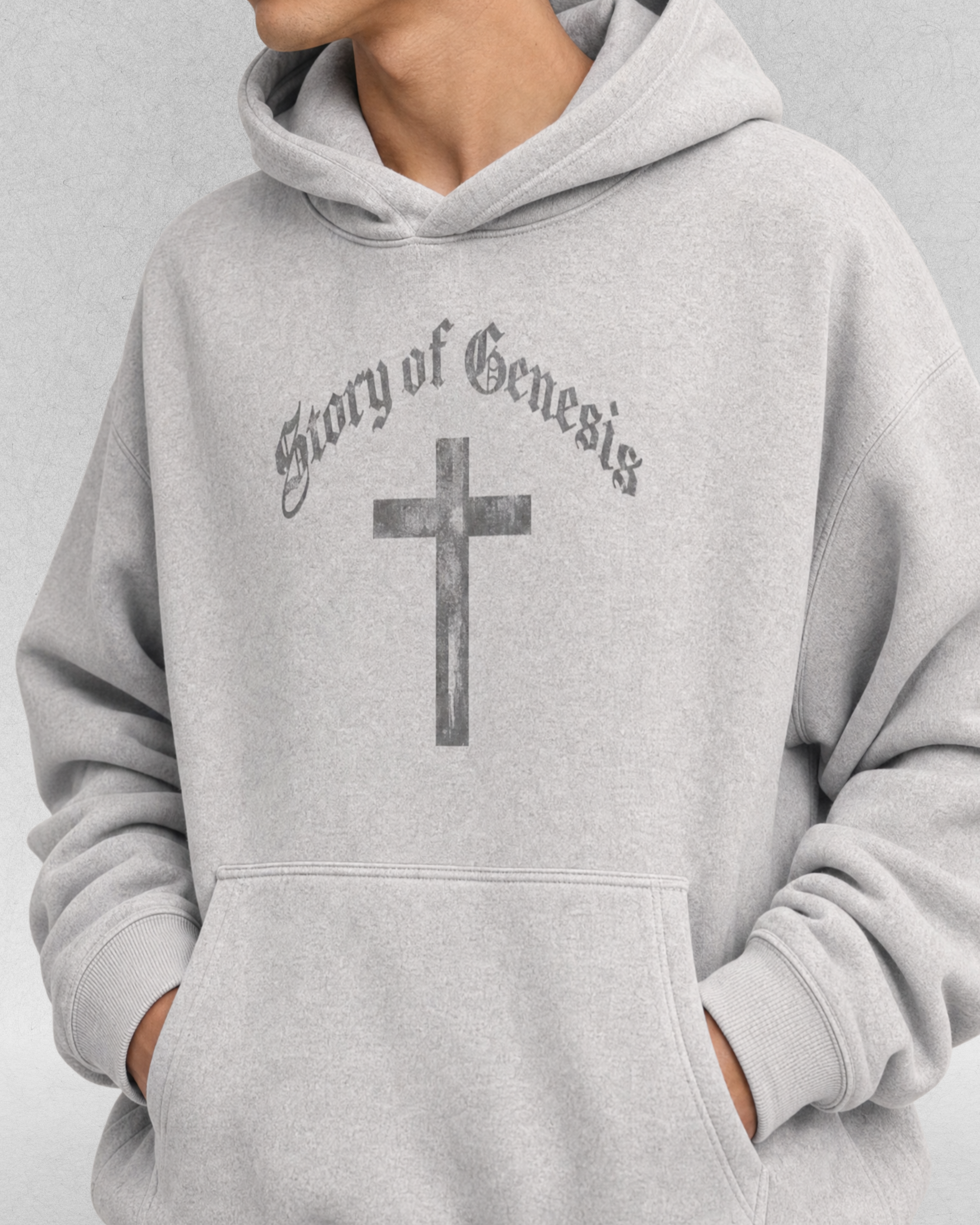 Story of Genesis Cross Hoodie