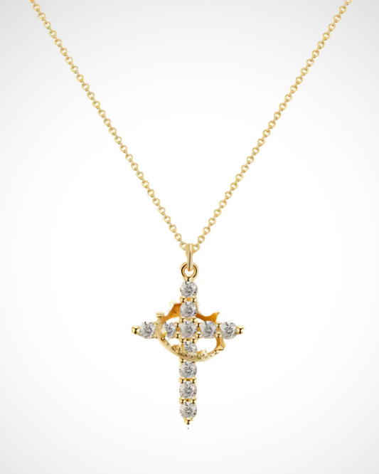 Crown Necklace Pendant