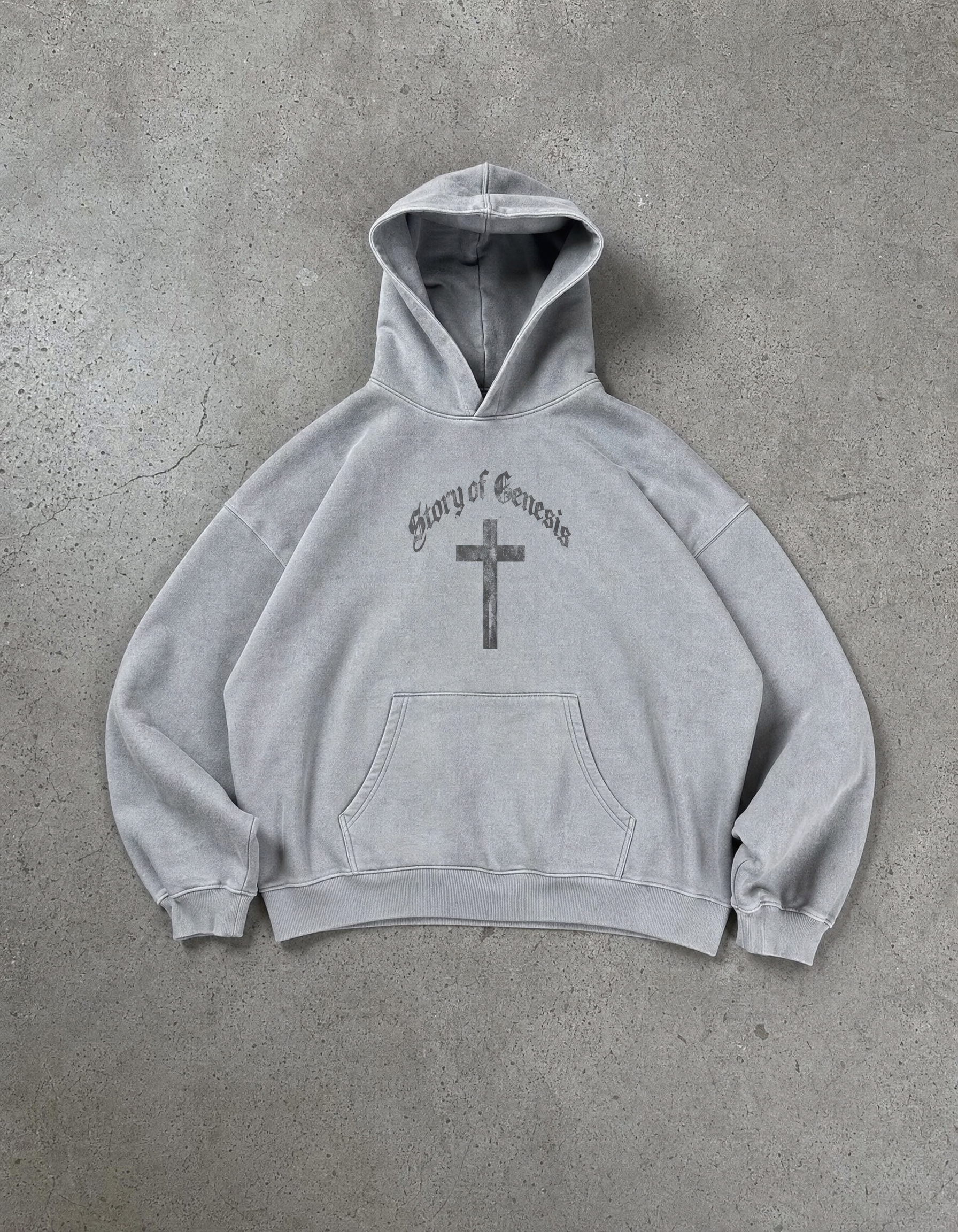 Story of Genesis Cross Hoodie